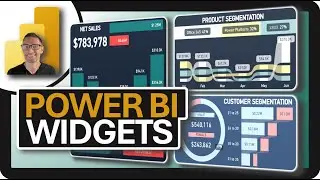 Design Power BI WIDGET CARDS!