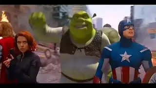 Shrek joins the avengers