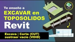 Discover 3 techniques to work EXCAVATIONS in REVIT