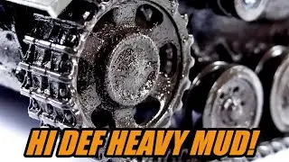 How to create heavy mud on tank model - VMS Alkyd binders and pigments
