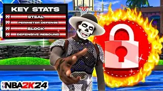 #1 MOST DEFENSIVE PLAYER POSSIBLE IN NBA 2K24 🔥ALL 99 DEFENSE STATS