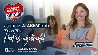 ATABEM kursları ile gençlerimizi geleceğe hazırlıyoruz