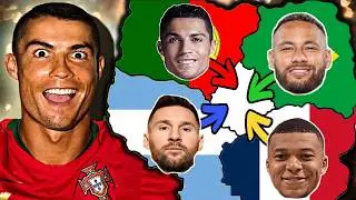FOOTBALL Imperialism: ALL STAR🥇(Ronaldo, Messi, Neymar, Mbappe, Haaland, Zlatan, Pele, Maradona) 🎉