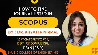 Search for SCOPUS Journal