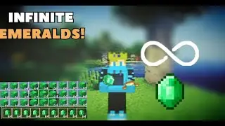 How to get INFINITE emeralds in minecraft!!!
