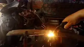 Welding of springs