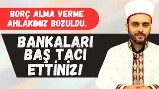 🔴 CANLI - Borç alma verme ahlakımız bozuldu. Bankaları baştacı yaptınız! | Halil Konakcı