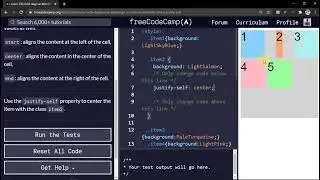 CSS Grid: Align an Item Horizontally using justify-self