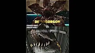 Demogorgon vs Indoraptor 
