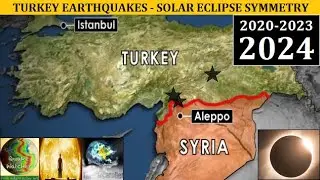 Turkey Earthquake Watch 2024 | Solar Eclipse Symmetry