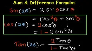Sum & Difference Formula-Trigonometry