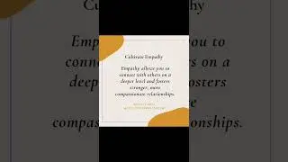 🌟 Stop Your Scroll: The Power of Empathy in Building Meaningful Connections 🌟 🌞 Today, let’s