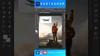 Blend Two images in Photoshop 