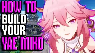 WHAT ARTIFACTS + BUILD WILL WORK WELL ON YOUR YAE MIKO!?? Genshin Impact