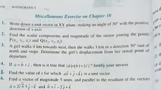 Miscellaneous Ex.Ch.10 Class12