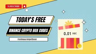 Today's Free Crypto Box Codes| BIG SHIB, BTTC Codes |Claim Binance Free Crypto Box Codes NOW#binance