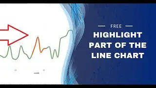 Highlight part of the Line Chart