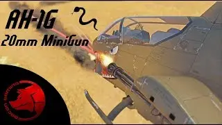 AH-1G Extra Guns!!! - Insane 20mm Minigun!!! - War Thunder Helicopter Gameplay