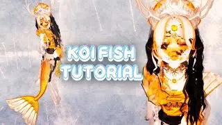 DRESS TO IMPRESS Koi Fish Tutorial