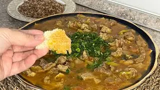 Сиыр еті қосылған ЧАШУШУЛИ ДӘМДІ ЫСТЫҚ ТАҒАМ