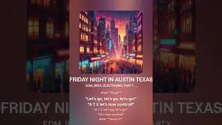 Friday Night In Austin Texas - YOTONYISHERE
