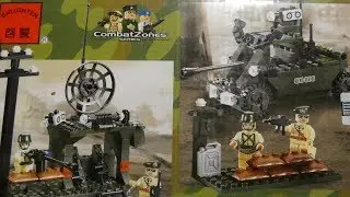 Игровой набор Combat Zones. Игра в солдатики.