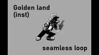 Golden land V1 instrumental extended 1 hour FNF Mario's Madness V2