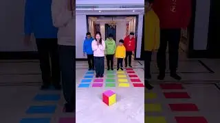 Random Colored Dice Challenge, Who Is The Luckiest? 😂 #Funnyfamily #Partygames #Challenge