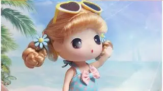 Пляжный🌊☀ корейский экземпляр в коллекцию!!! Распаковка и обзор корейской куклы DDung
