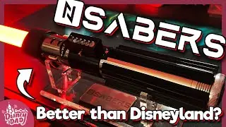 NSabers' Darth Vader Lightsaber vs. Disneyland's Savi's Workshop