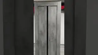 Межкомнатные двери от производителя СИРИУС-319 Бетон темный-черный лак  CORDONDOOR Экошпон(царговые)