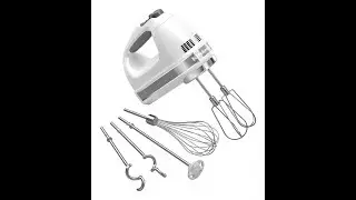 9-Speed Digital Hand Mixer with Turbo Beater II Accessories and Pro Whisk