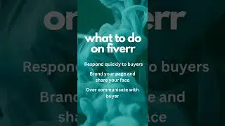 Fiverr tips and tricks 2