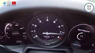 Porsche 911 (992) Acceleration 0-100 km/h - Launch Control