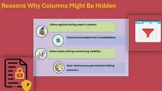 How to Unhide Some Columns in Power BI Matrix | Power BI Training Guide | Power BI Tutorial
