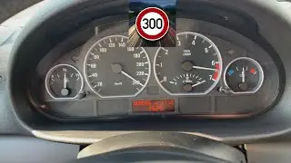BMW 325i e46 Acceleration+Top Speed Run(German autobahn)