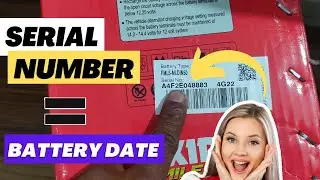 How to Check Battery Manufacturing date, Exide Battery Serial No = Manufacturing Date