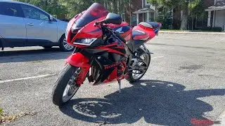 2008 Honda CBR 600rr Riding Country Roads Part 4