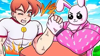 Стал ЧИТЕРСКИ СИЛЬНЫМ в СИМУЛЯТОРЕ АРМРЕСТЛИНГА в РОБЛОКС... 😱 Arm Wrestle Simulator Roblox