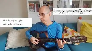 El vigia , silvio Rodriguez , fingerstyle (version facil) , free tab