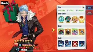 7 star Xmas Grimmjow 1v1 showcase (Bleach Immortal Soul/ Bleach Eternal Soul)