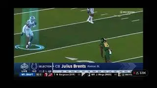 The Indianapolis Colts draft Julius Brent’s at #44