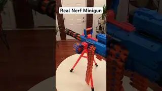 REAL Nerf Minigun 