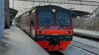 [Ultra HD] Электропоезд ЭД4М-0386 