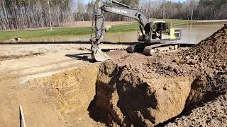 Running Into Problems Digging The Deep Section Of Pool!