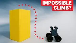 Lego Technic car Climbs Obstacle! How?