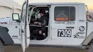 FLASHBACK! Getting out of Jim Horne's Racing Gladiator!
