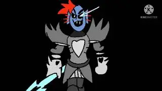 Undertale OST: 098 "Battle Against a True Hero" (NOT MY MUSIC. my art)