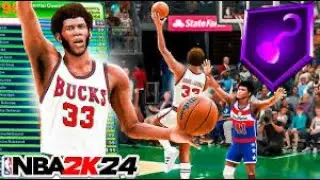 I'M BACK!!! BEST CENTER BUILD IN 2K24