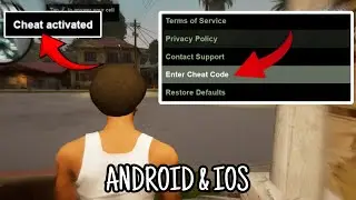 How To Enter Cheat Codes in GTA San Andreas Definitive Edition/Netflix Version on Mobile (2025)